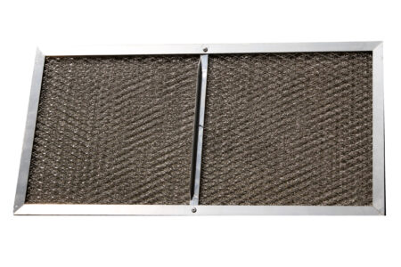 Coarse aluminium side filter