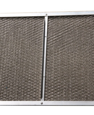 Coarse aluminium side filter