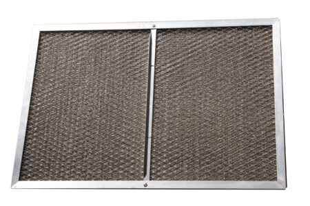 Coarse aluminium side filter