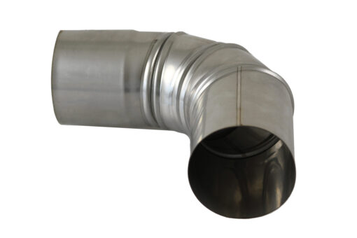 Adjustable pipe extension, 0-90 degrees